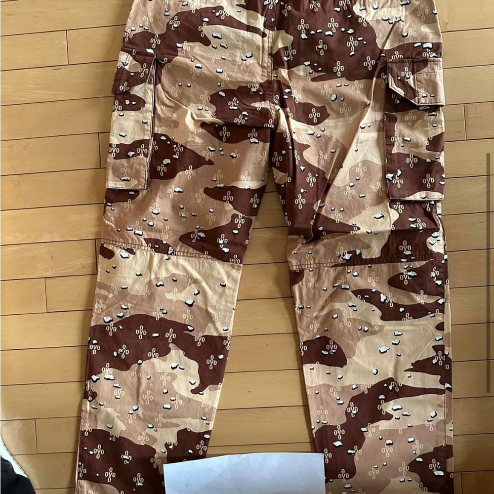 October’s Very Own Cargo Pants Woven Desert Camo